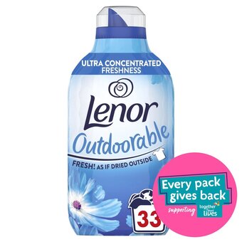 Morrisons Lenor outdoorable fabric conditioner 33 washes offer