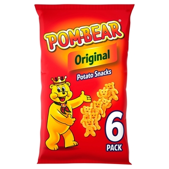 Morrisons Pom-bear original multipack crisps 6 pack offer