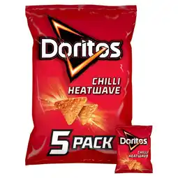 Morrisons Doritos chilli heatwave tortilla chips offer