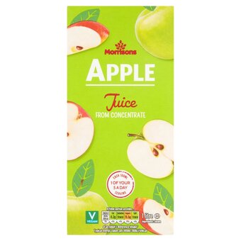 Morrisons Morrisons apple juice from concentrate offer