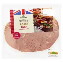 Morrisons Morrisons carvery roast beef offer