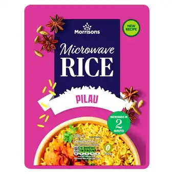 Morrisons Morrisons pilau micro rice offer