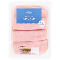 Morrisons Morrisons wafer thin smoked ham offer