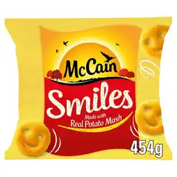 Morrisons Mccain potato smiles offer