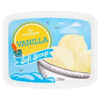 Morrisons Morrisons yellow vanilla ice cream offer