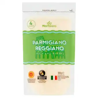 Morrisons Morrisons grated parmigiano reggiano offer
