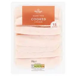 Morrisons Morrisons wafer thin cooked chicken offer