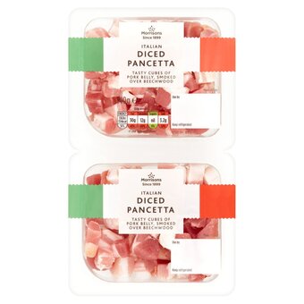 Morrisons Morrisons diced italian pancetta offer