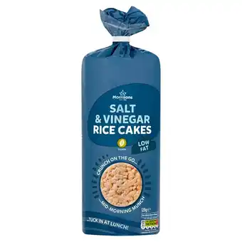 Morrisons Morrisons salt and vinegar rice cakes offer