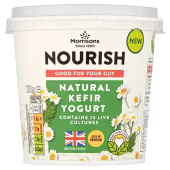 Morrisons Morrisons nourish natural kefir yogurt offer