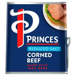 Morrisons Princes reduced salt corned beef offer