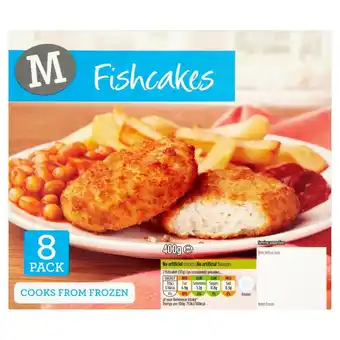 Morrisons Morrisons 8 cod fish cakes offer
