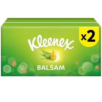 Morrisons Kleenex balsam tissues 2 pack offer