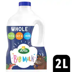 Morrisons Arla big whole milk offer