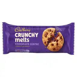 Morrisons Cadbury crunchy melts chocolate centre chocolate biscuits offer