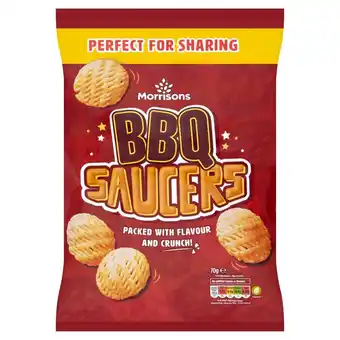 Morrisons Morrisons bbq saucers 70g offer