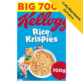 Morrisons Kellogg's rice krispies offer