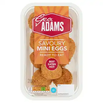 Morrisons Geo adams mini scotch eggs offer