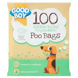 Morrisons Good boy degradable poo bags dog accessories offer