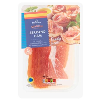 Morrisons Morrisons spanish serrano ham offer