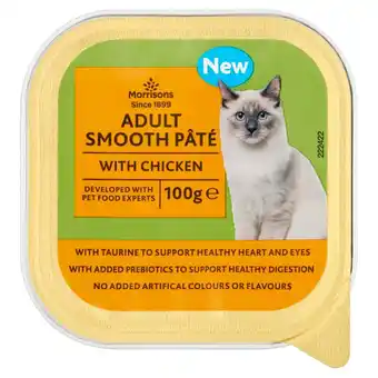 Morrisons Morrisons cat food chicken pate offer