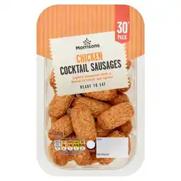 Morrisons Morrisons 30 chicken cocktail sausages offer