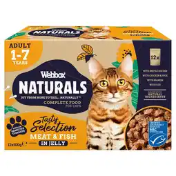 Morrisons Webbox natural complete meat selection in jelly offer