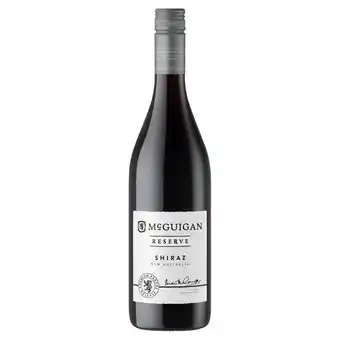 Morrisons Mcguigan reserve shiraz offer