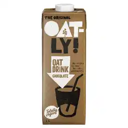Morrisons Oatly long life chocolate oat milk alternative offer