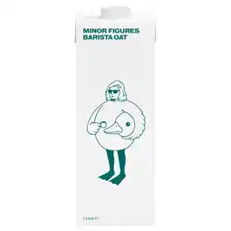Morrisons Minor figures oat milk barista standard offer