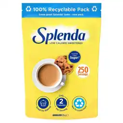 Morrisons Splenda granulated low calorie sweetener offer