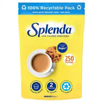 Morrisons Splenda granulated low calorie sweetener offer