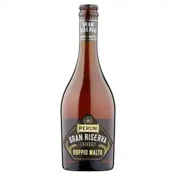 Morrisons Peroni gran riserva birra doppio malto (abv 6.6%) offer