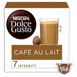 Morrisons Nescafe dolce gusto cafe au lait coffee pods x 16 offer
