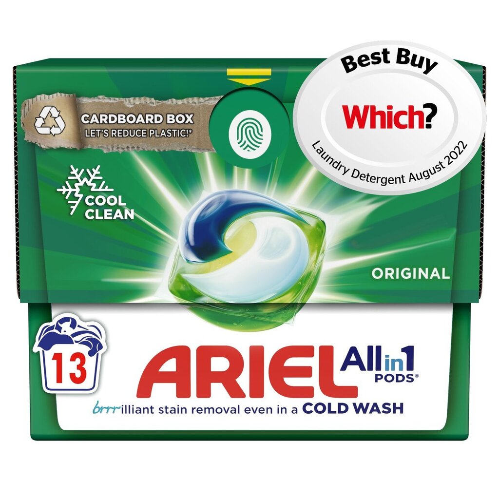 Ariel original all-in-1 pods washing capsules washes offer at Morrisons