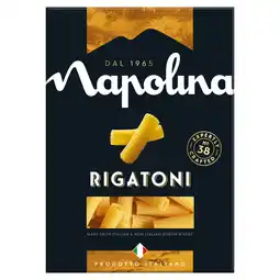 Morrisons Napolina rigatoni pasta offer