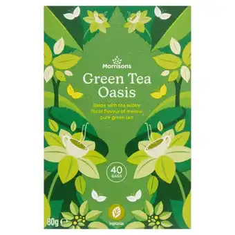 Morrisons Morrisons aromatic green tea 40's offer