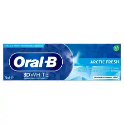Morrisons Oral-b 3d white arctic fresh whitening toothpaste offer