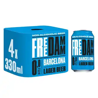 Morrisons Free damm 0% lager offer