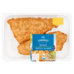 Morrisons Morrisons market st 2 battered haddock fillets offer