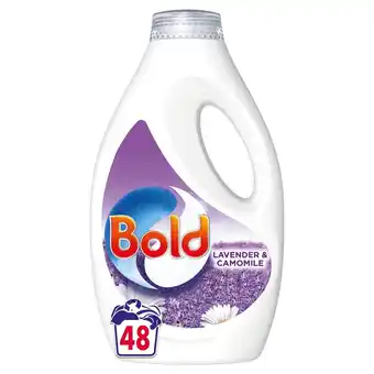 Morrisons Bold 2 in1 washing liquid lavender and camomile washes offer