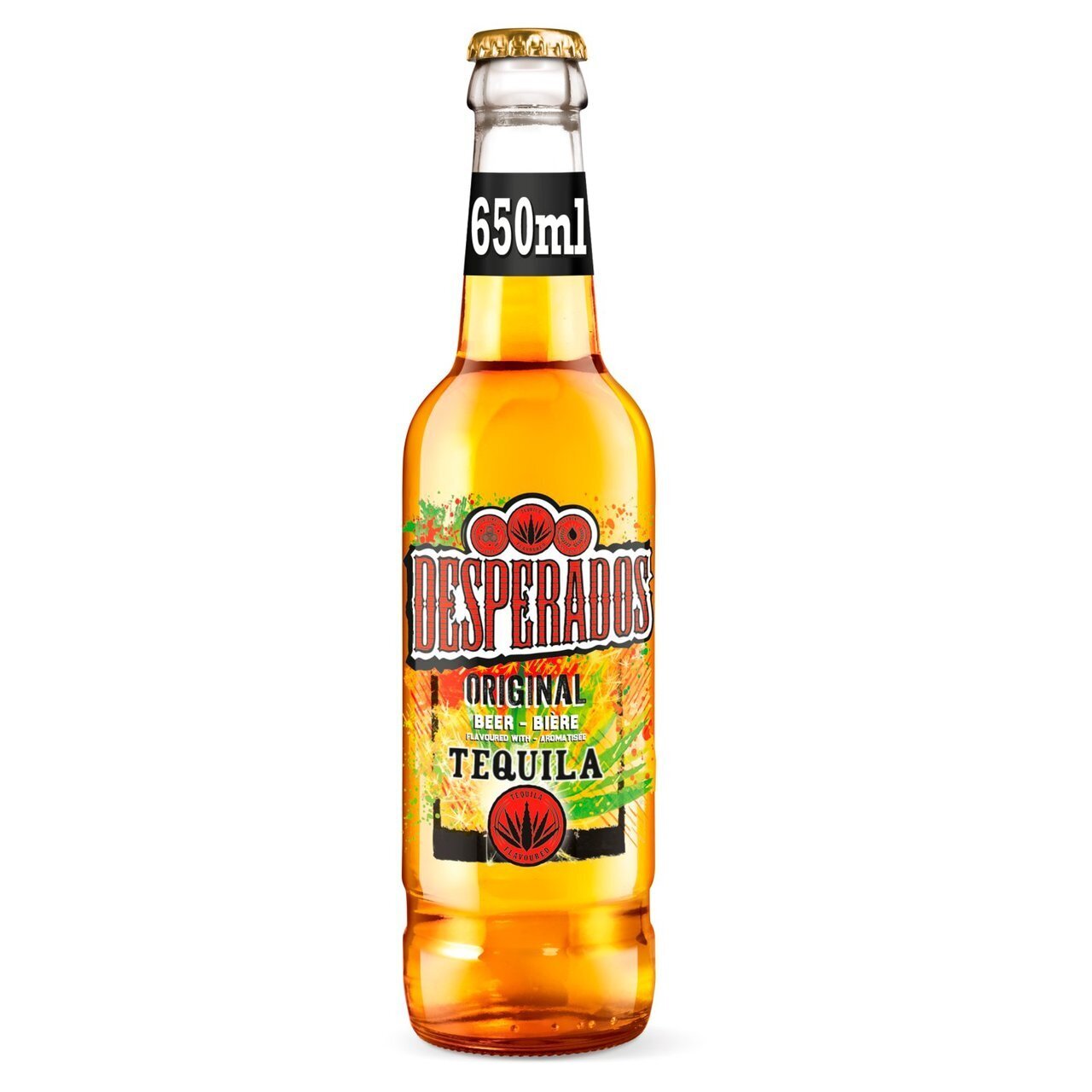 Desperados tequila lager beer bottle offer at Morrisons