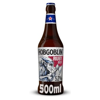 Morrisons Hobgoblin ruby ale beer offer