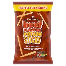 Morrisons Morrisons beef flavour potato sticks offer