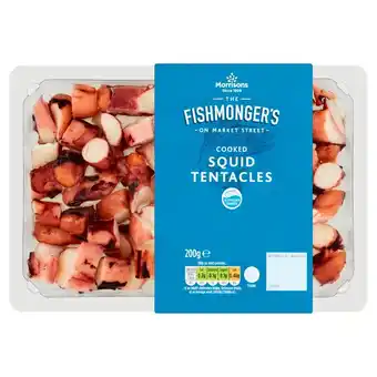 Morrisons Market street cooked squid tentacles offer