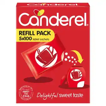 Morrisons Canderel tablets refill sachets offer