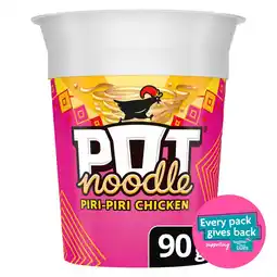 Morrisons Pot noodle piri piri offer