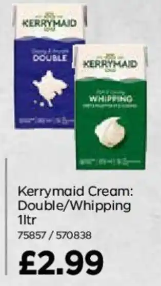 Bestway Kerymaid Cream: Double/Whipping 1Ltr offer
