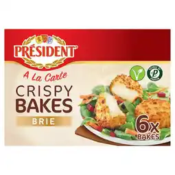 Morrisons President 6 crispy bakes brie offer