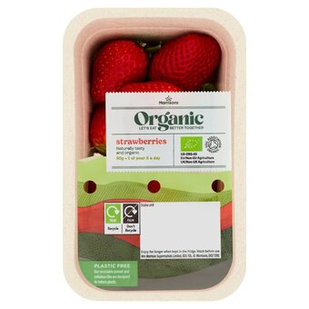 Morrisons Morrisons organic strawberries offer